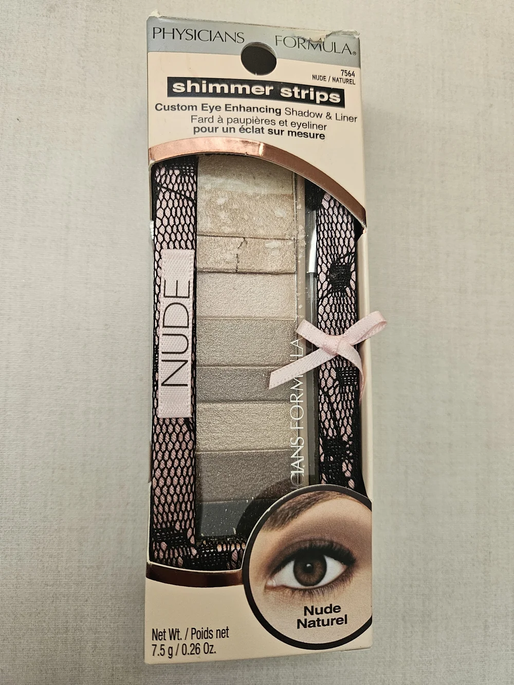 Physicians Formula Nude Shimmer Strips Custom Eye Enhancing Shadow & Liner